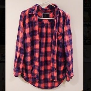Pink and Blue Flannel